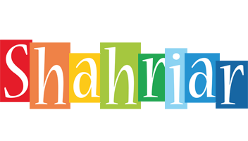 Shahriar colors logo