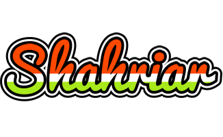 Shahriar exotic logo