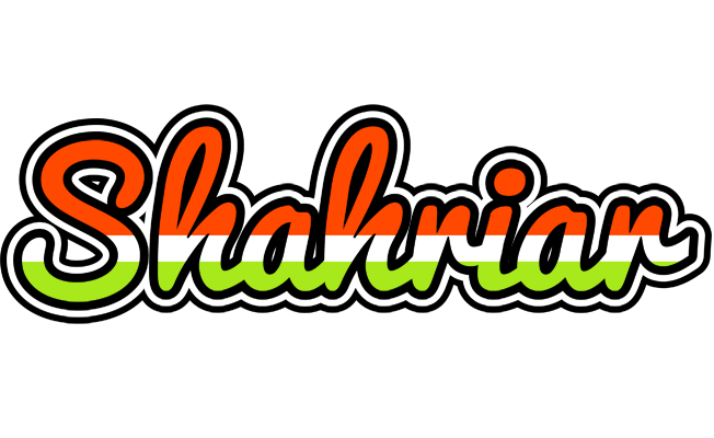 Shahriar exotic logo