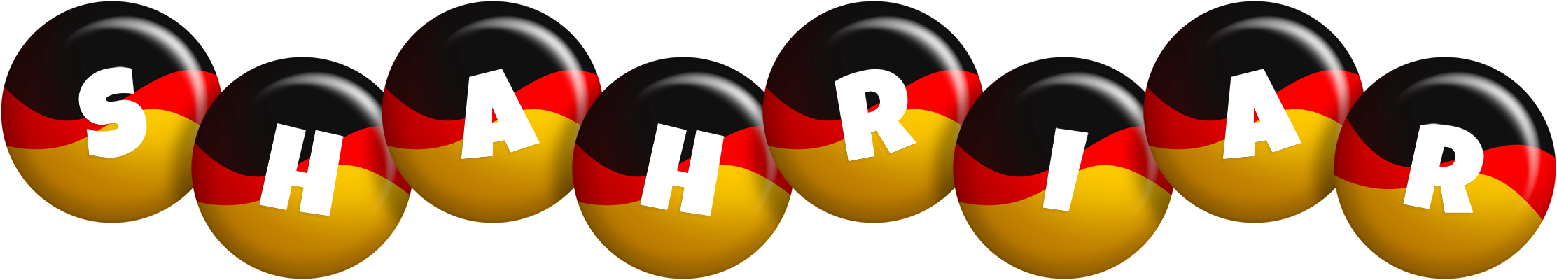 Shahriar german logo