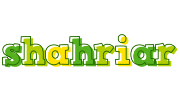 Shahriar juice logo