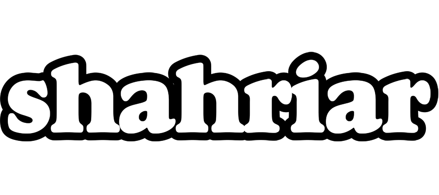 Shahriar panda logo