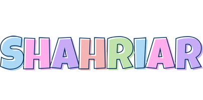 Shahriar pastel logo