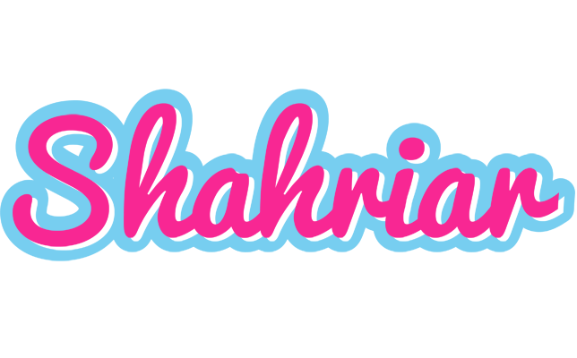 Shahriar popstar logo
