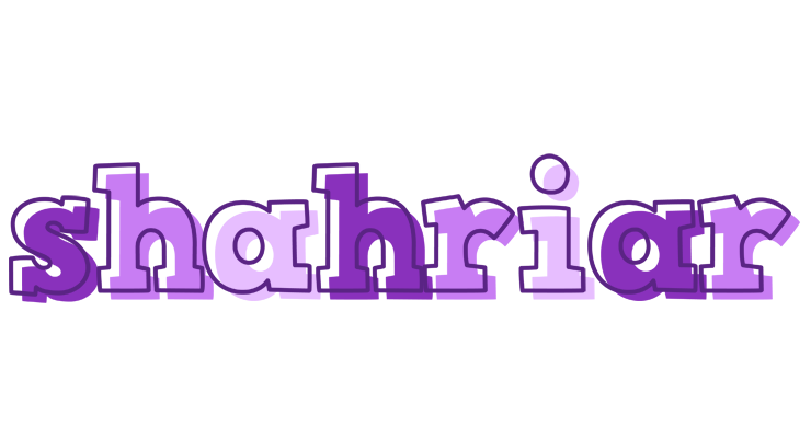 Shahriar sensual logo