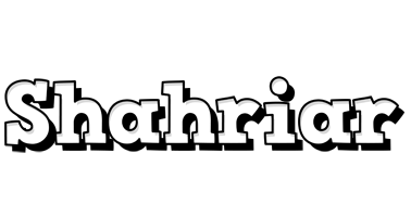 Shahriar snowing logo