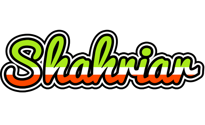 Shahriar superfun logo