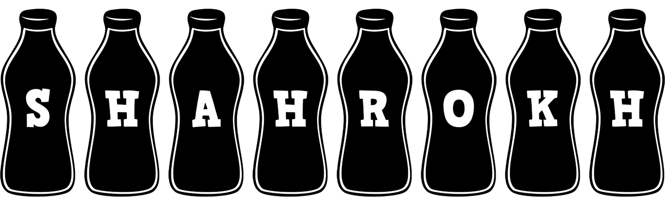 Shahrokh bottle logo