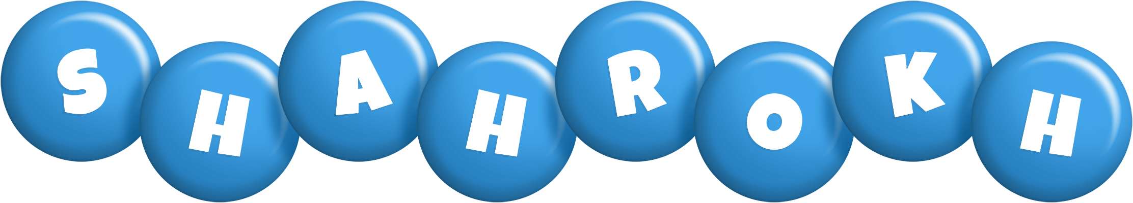 Shahrokh candy-blue logo