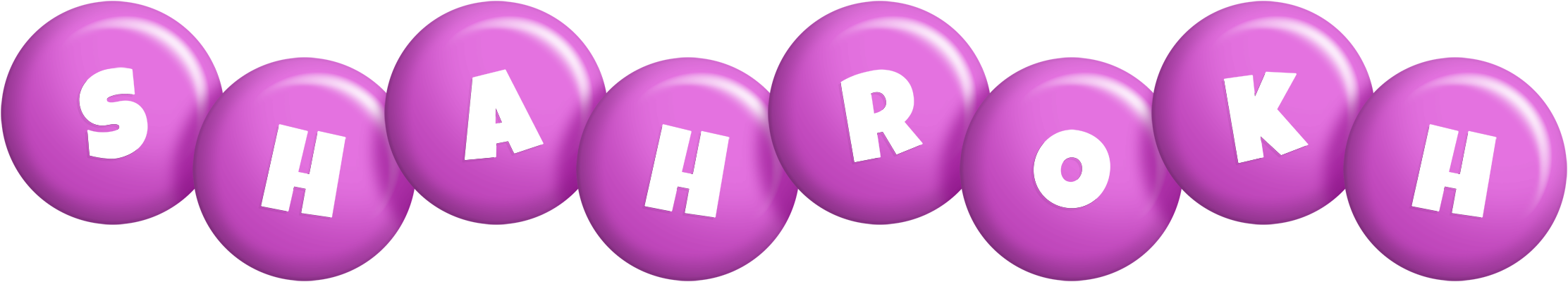 Shahrokh candy-purple logo