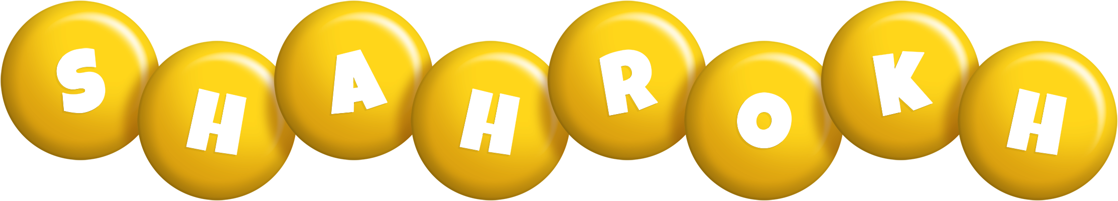 Shahrokh candy-yellow logo