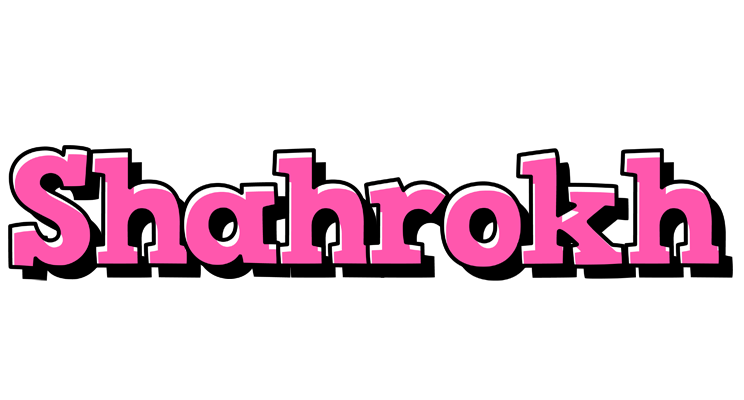 Shahrokh girlish logo