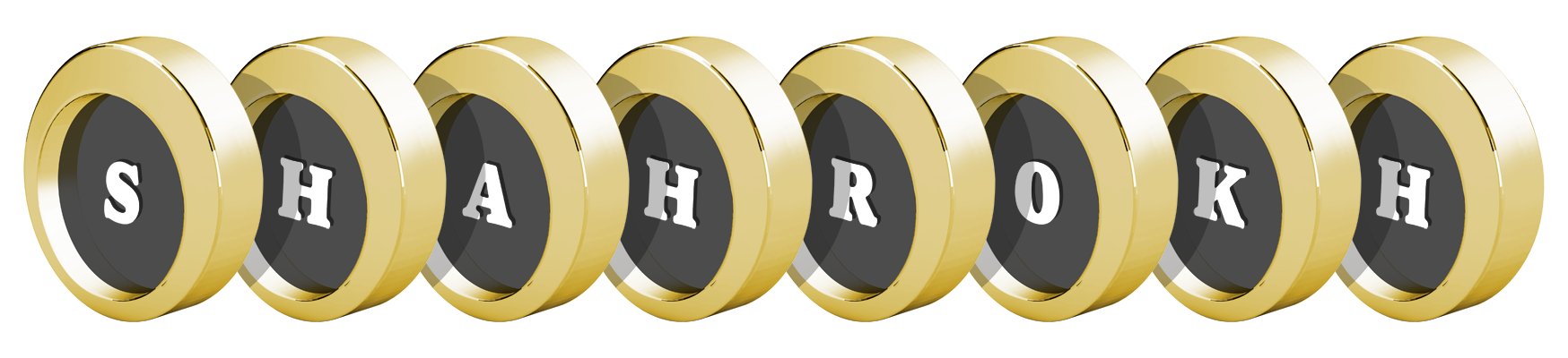 Shahrokh gold logo