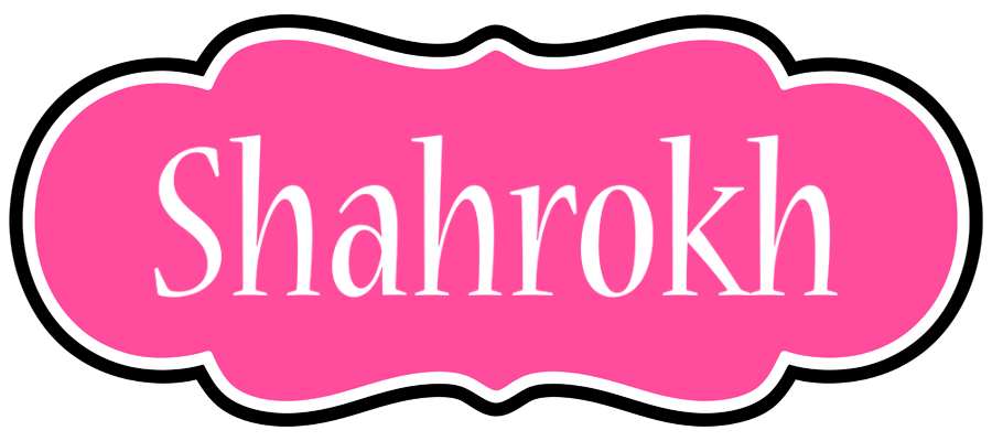 Shahrokh invitation logo