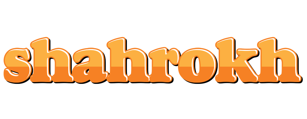 Shahrokh orange logo