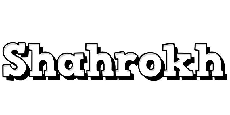 Shahrokh snowing logo