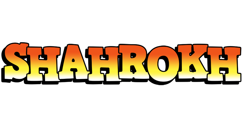 Shahrokh sunset logo
