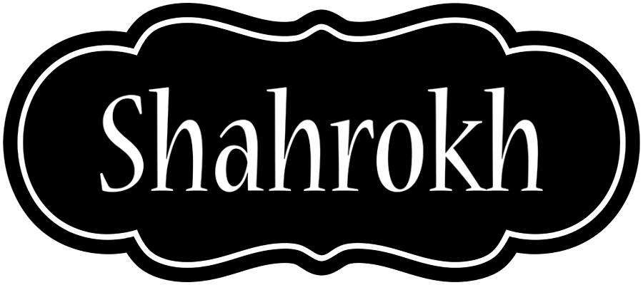 Shahrokh welcome logo