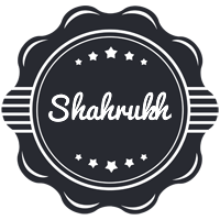 Shahrukh badge logo