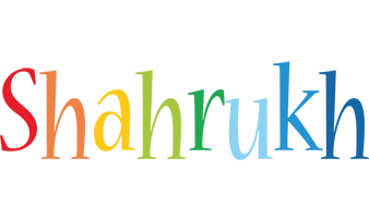 Shahrukh birthday logo