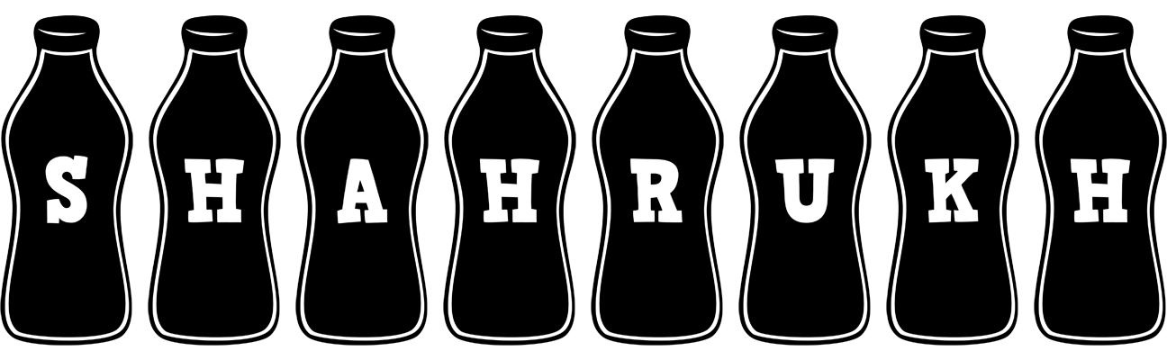 Shahrukh bottle logo