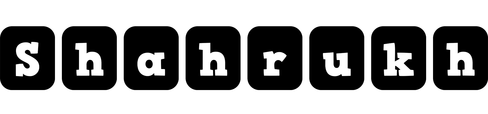 Shahrukh box logo
