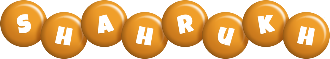 Shahrukh candy-orange logo