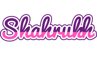 Shahrukh cheerful logo