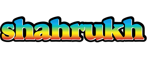 Shahrukh color logo