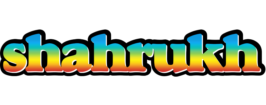 Shahrukh color logo