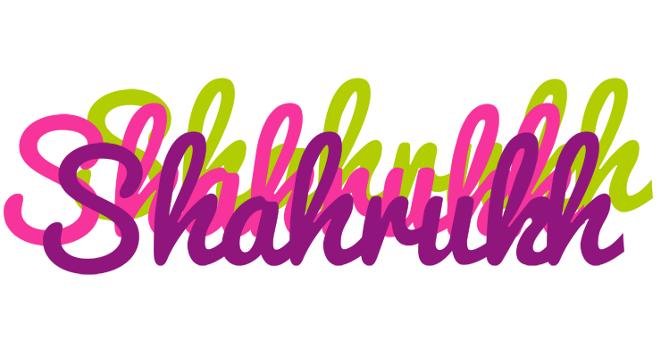 Shahrukh flowers logo