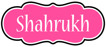 Shahrukh invitation logo