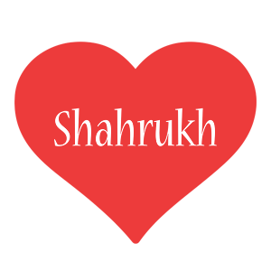 Shahrukh love logo