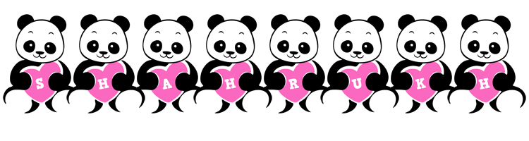Shahrukh love-panda logo