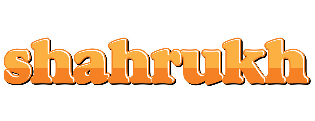 Shahrukh orange logo