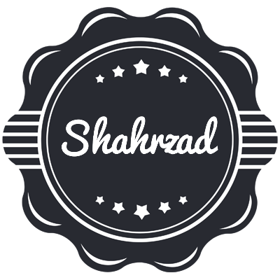 Shahrzad badge logo