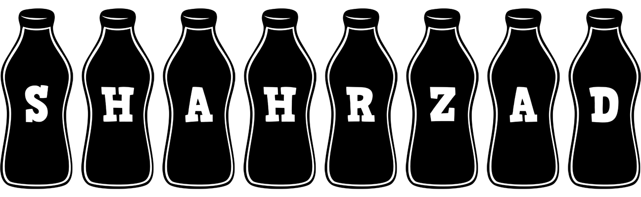 Shahrzad bottle logo