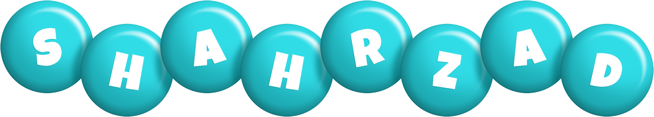 Shahrzad candy-azur logo
