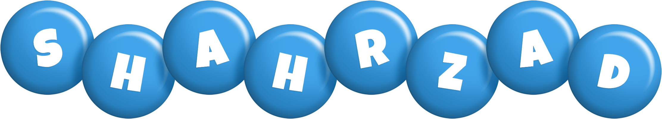 Shahrzad candy-blue logo