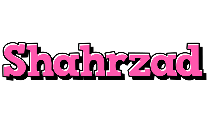 Shahrzad girlish logo