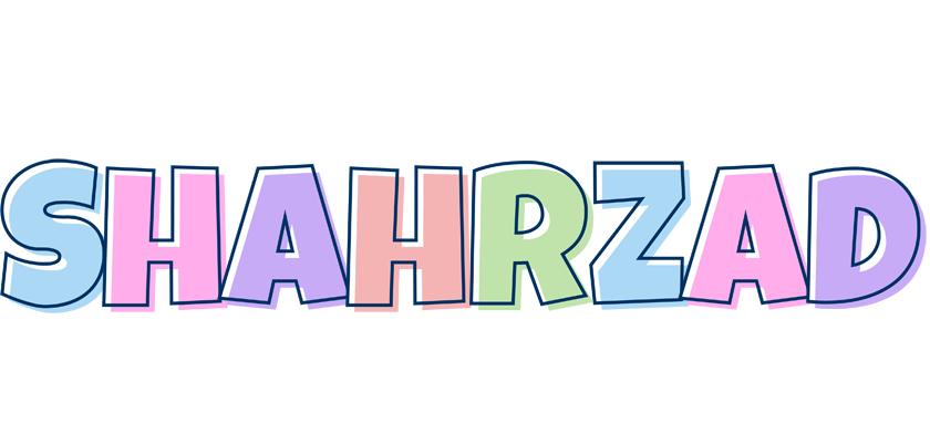 Shahrzad pastel logo