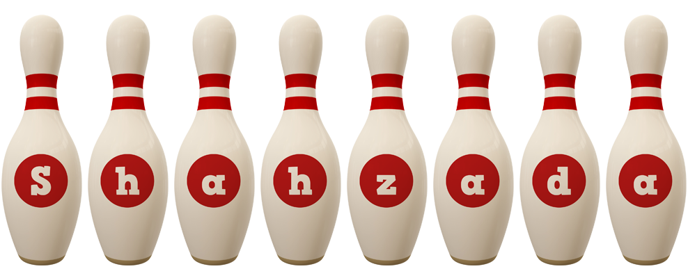 Shahzada bowling-pin logo