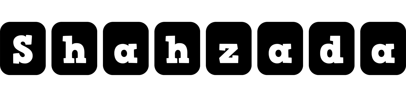 Shahzada box logo