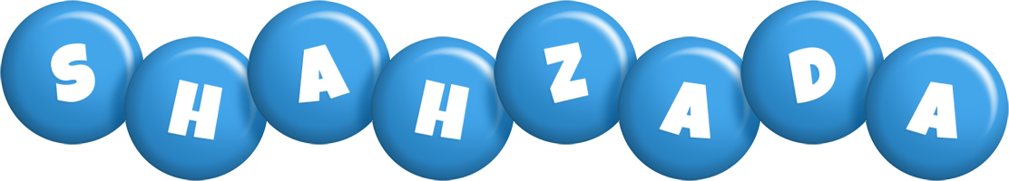 Shahzada candy-blue logo