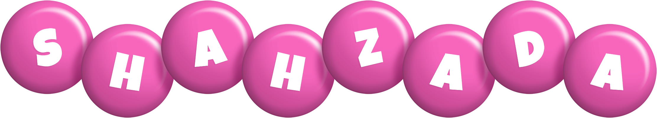 Shahzada candy-pink logo