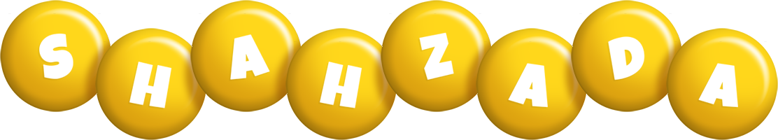 Shahzada candy-yellow logo