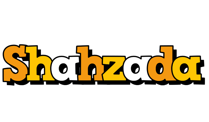 Shahzada cartoon logo