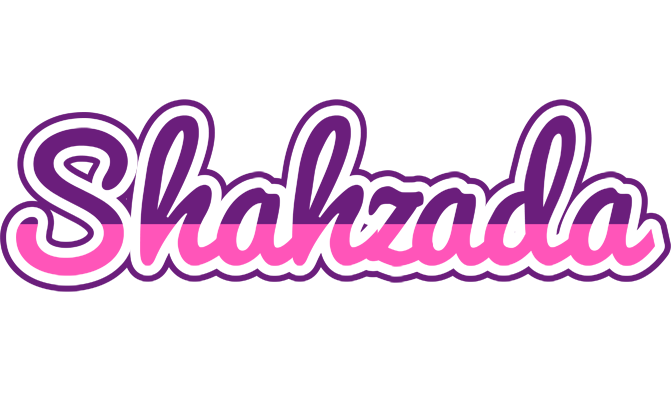 Shahzada cheerful logo