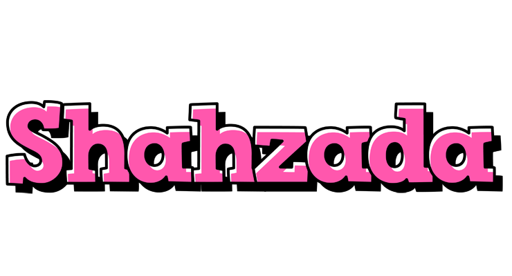 Shahzada girlish logo