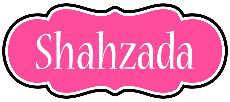 Shahzada invitation logo